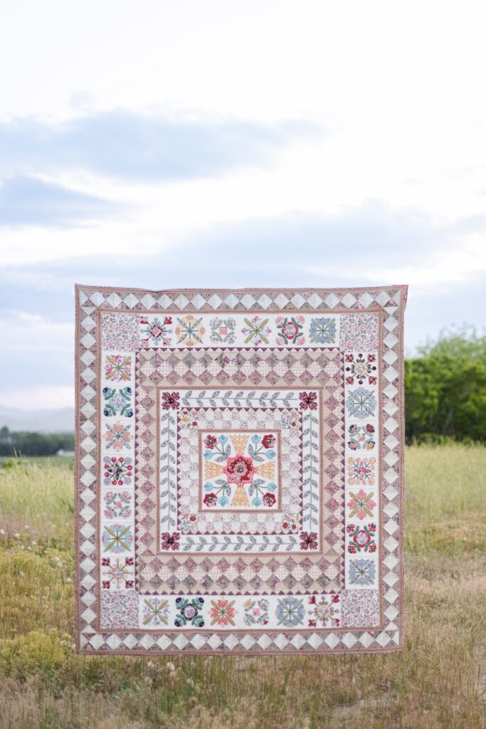 Sew Simple Shapes, Jane Austen 250th Anniversary Quilt by Lori Holt of Bee in My Bonnet