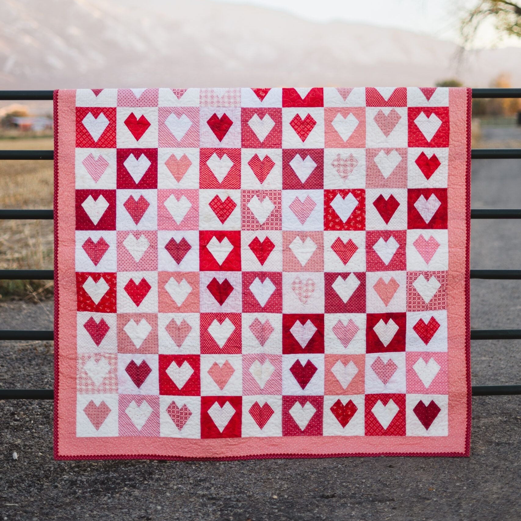Heart Quilt Papers to Sew, 10-inch by Lori Holt