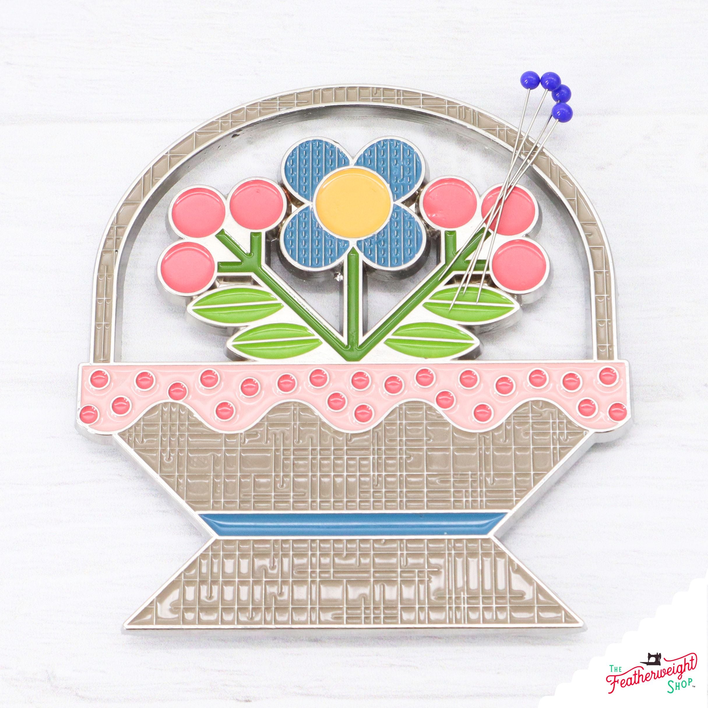 Needle Minder, Flower Basket by Lori Holt