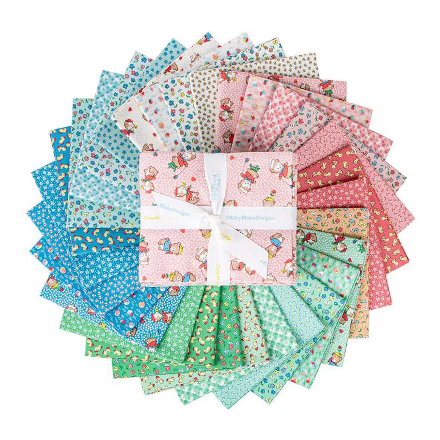 Fabric, Playtime 30's by Cottage Mama - FAT QUARTER BUNDLE