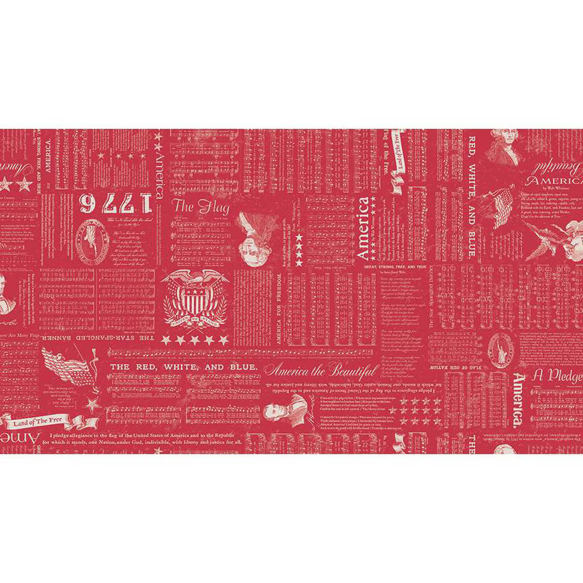 Fabric, Americana by Lori Holt - Liberty BERRY (by the yard)