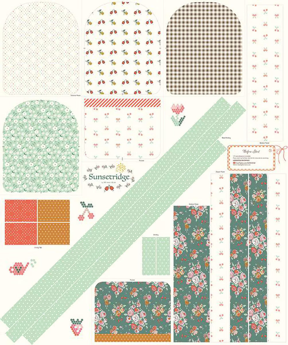 KIT, 2-in-1 PANEL Backpack with Hardware Included, 2 Sunsetridge Designs