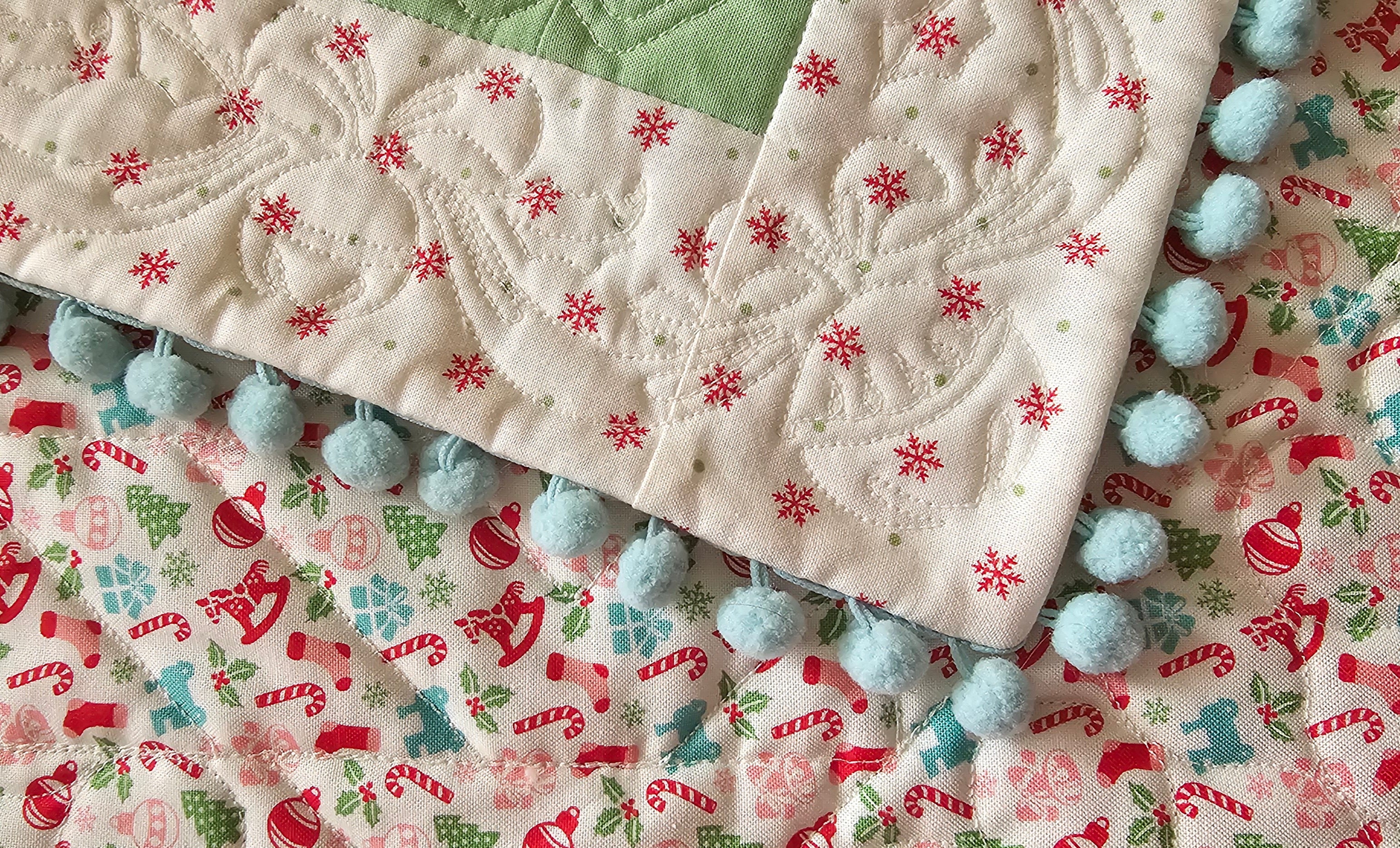 Quilt Kit, HENRIETTA Kitty Christmas Stocking