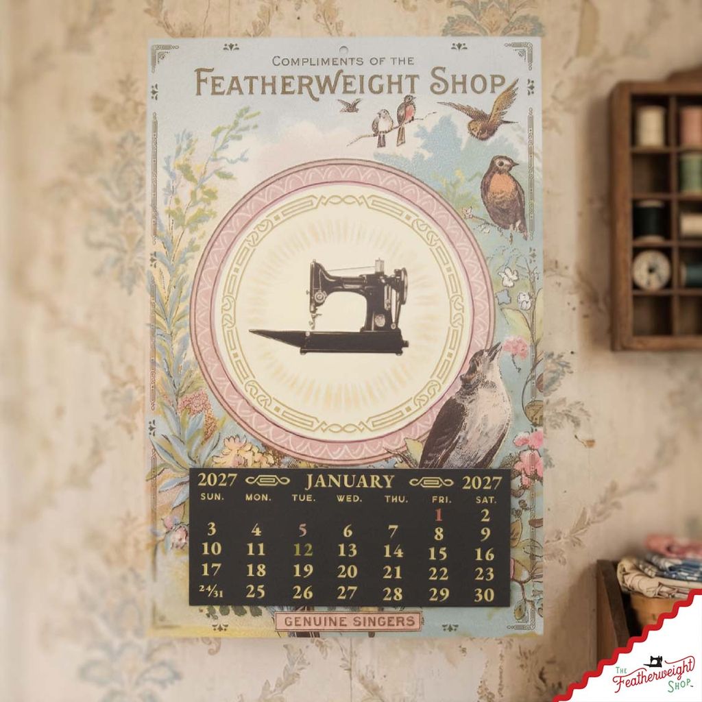 Calendar, Featherweight Shop 2027