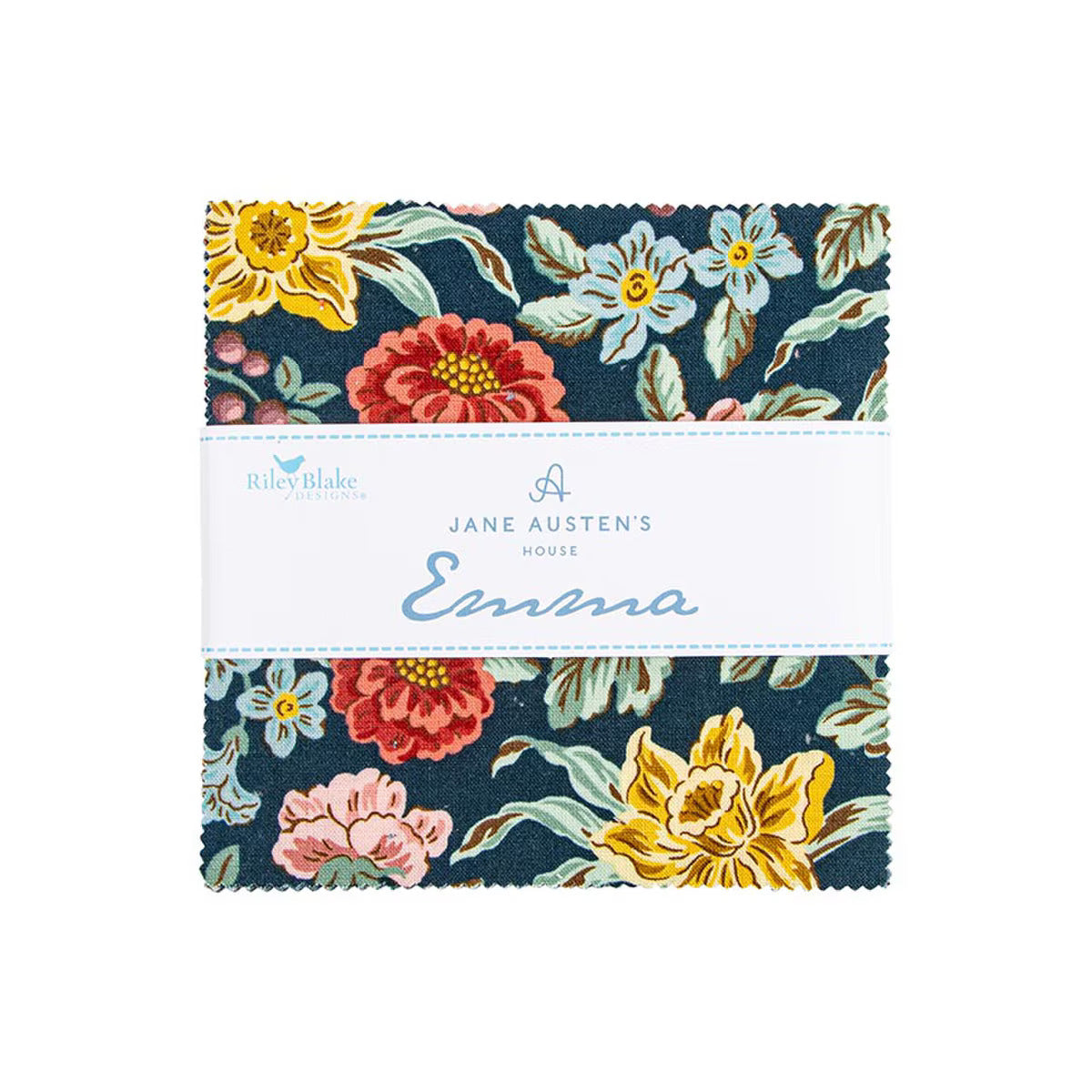 Fabric, Emma by Jane Austen's House - 5 INCH STACKER