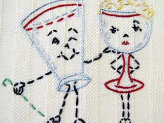 Load image into Gallery viewer, Embroidery Iron-On Transfers, Vintage-Styled Kitchen Frolics