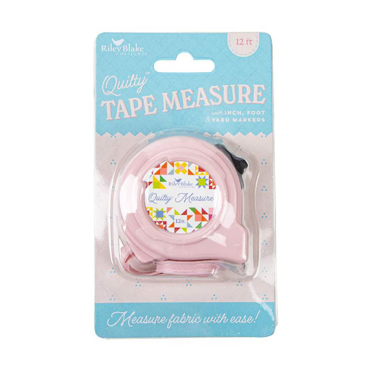 Tape Measure, Quilty 12" Retractable