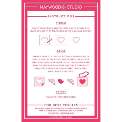 Interfacing, Gentle Fuse Paper-Backed Fusible Web (BY THE YARD)