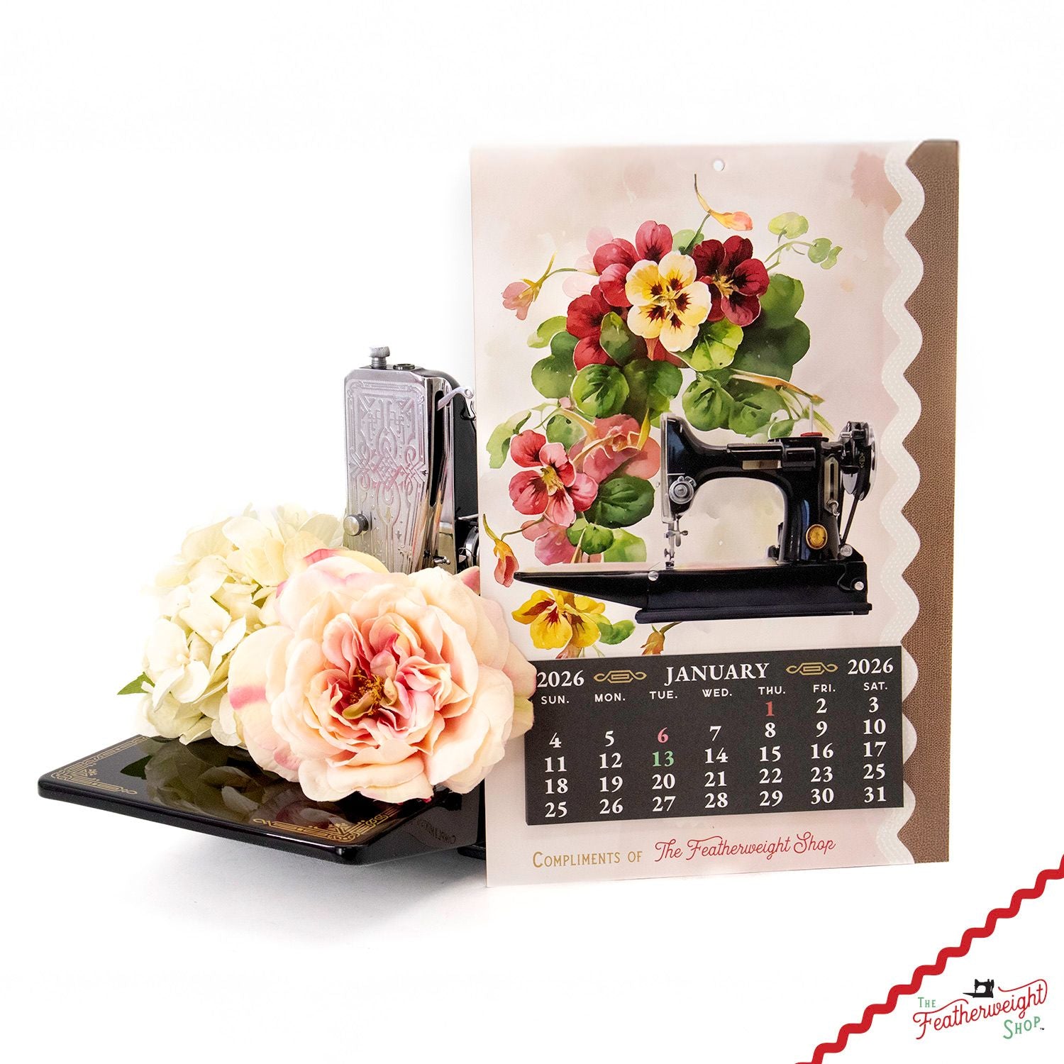 Calendar, Featherweight Shop 2026