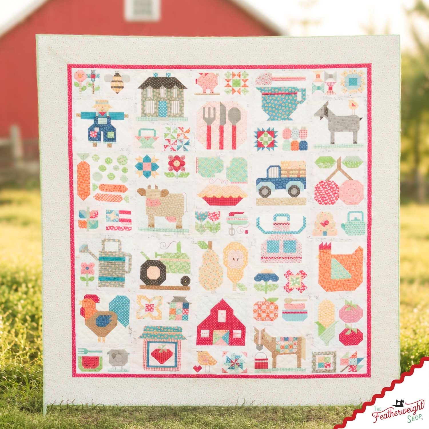 Quilt Kit, Boxed Set - Farmer's Daughter Farm Fresh Sew Along by Lori Holt