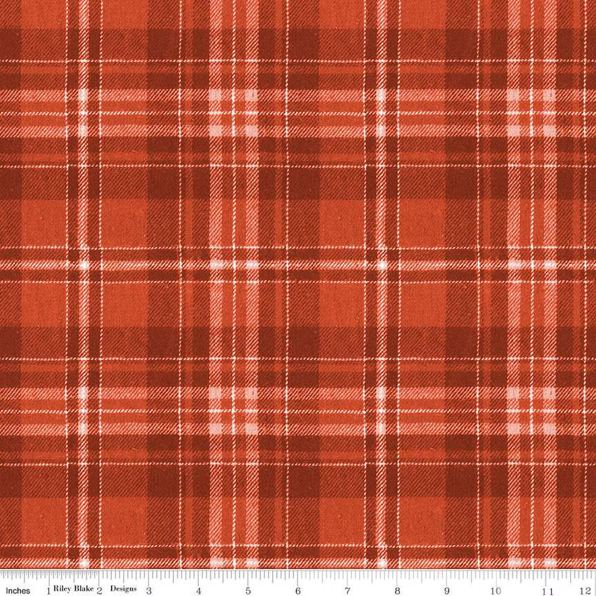 Fabric, Classic Christmas - Plaid RED by J. Wecker Frisch (by the yard)