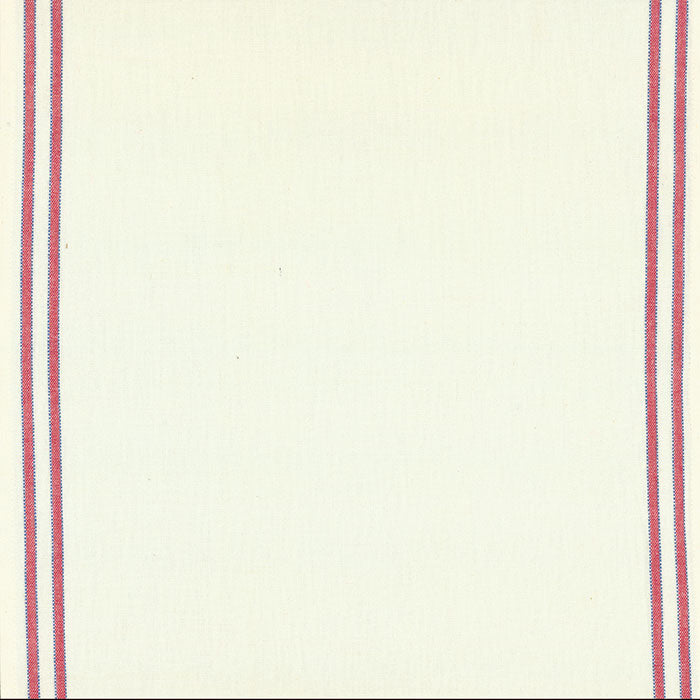 Fabric, 16-Inch Toweling by MODA - RED BLUE BORDER (by the yard)
