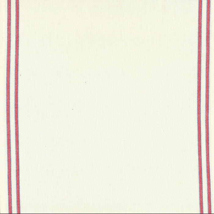 Fabric, 16-Inch Toweling by MODA - RED BLUE BORDER (by the yard)