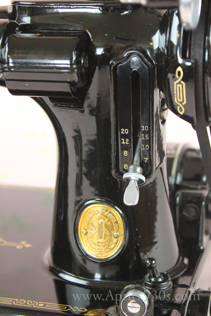 Singer Featherweight 221 Sewing Machine, BLACKSIDE AG004*** (SOLD)