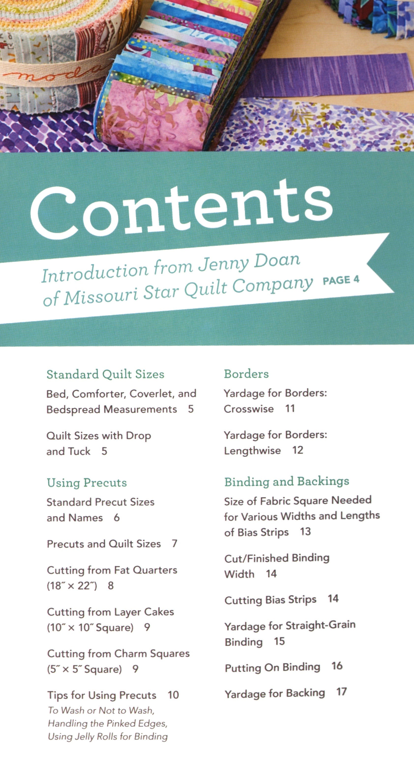 quilter's precut comapnion book