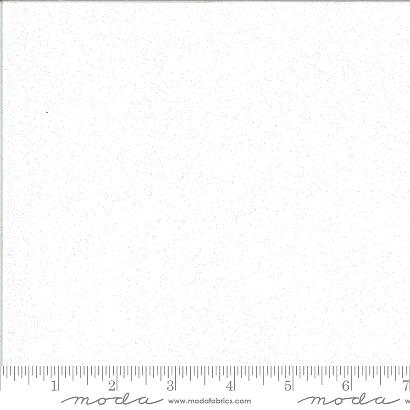 Fabric, GRUNGE GLITTER by Basic Grey - WHITE PAPER (by the yard)
