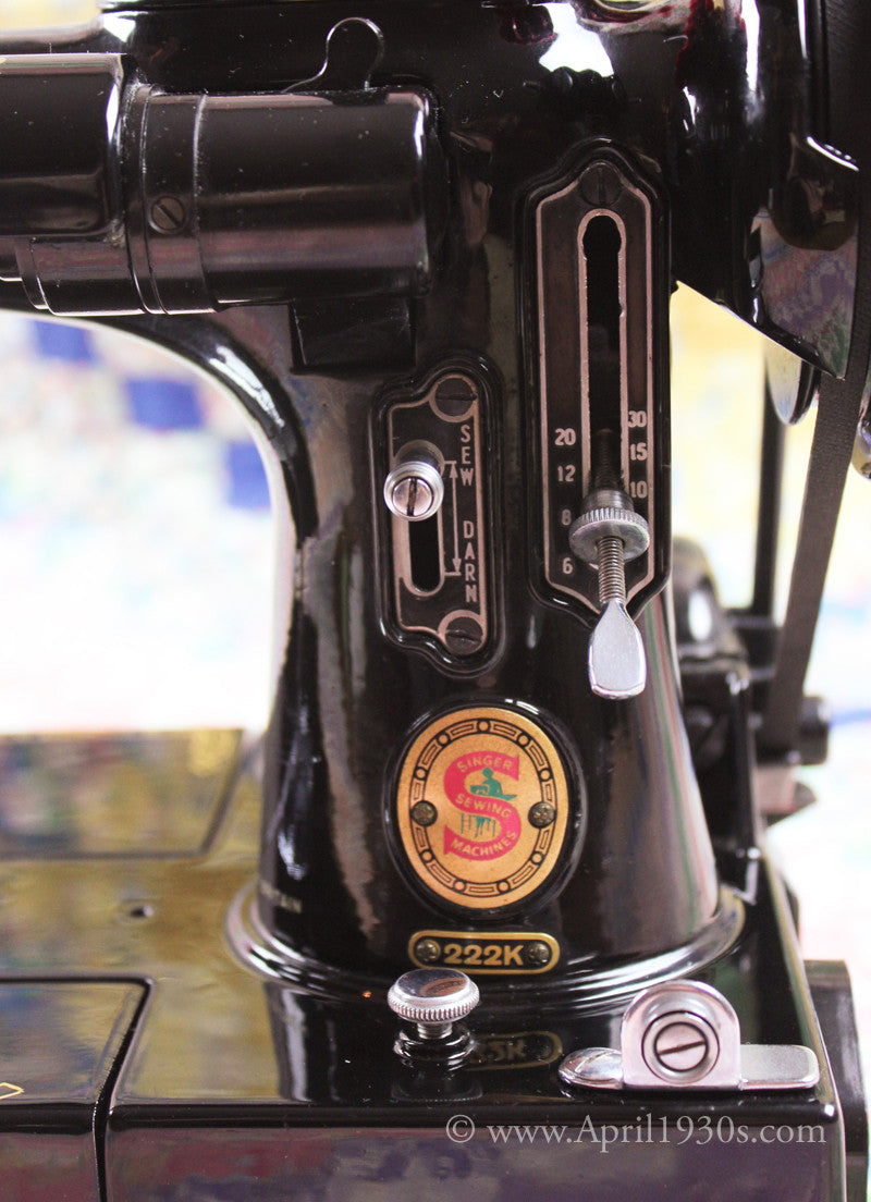 Singer Featherweight 222K Sewing Machine, ER0231**CH