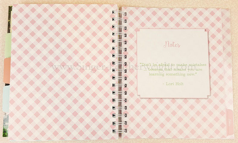 Scrappy Project Planner (OUT OF PRINT) Spiral Bound Book by Lori Holt