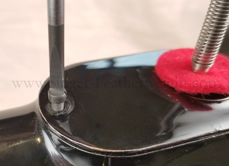 Screw, Spool Pin Cover Plate - NEW