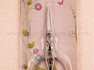 Load image into Gallery viewer, Scissors, Classy Sewing Embroidery Scissors - Pewter Teardrop