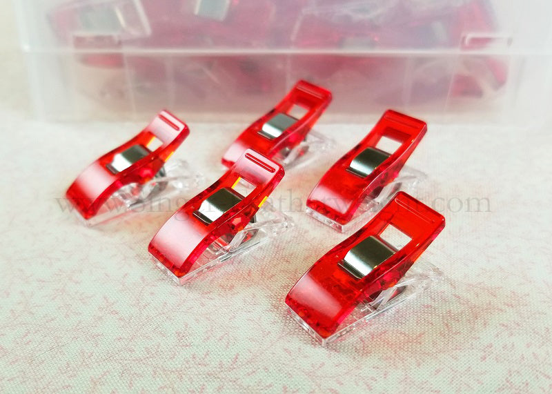 Wonder Clips, Pack of 10 - RED
