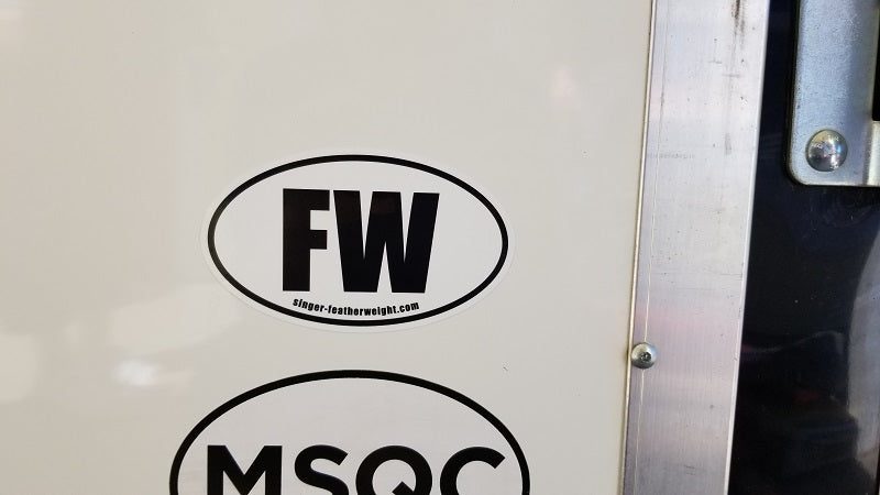 featherweight sticker