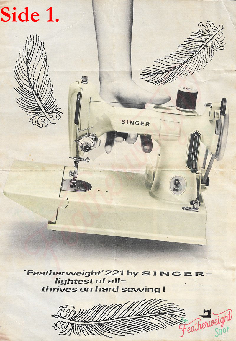 Singer Featherweight Advertisment