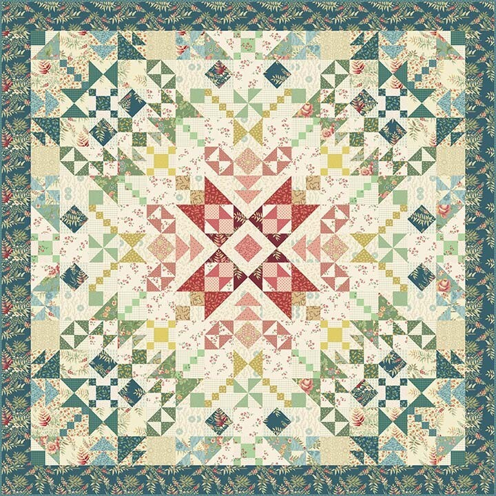 PATTERN, Michigan Quilt by Laundry Basket Quilts - Seamstress