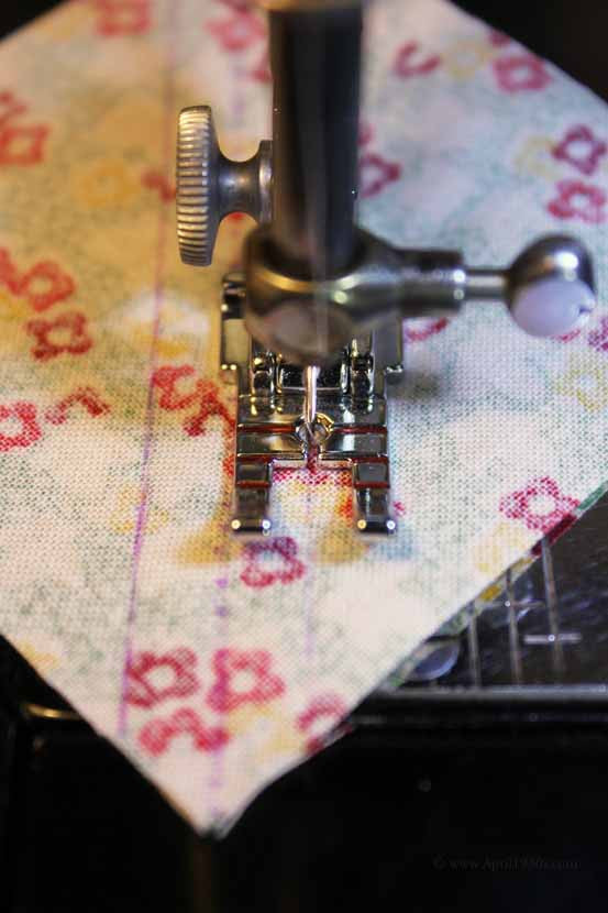 Quarter Inch (1/4") Foot, SLANT Open-Toe