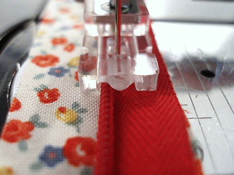 Zipper Foot Adjustable, Invisible