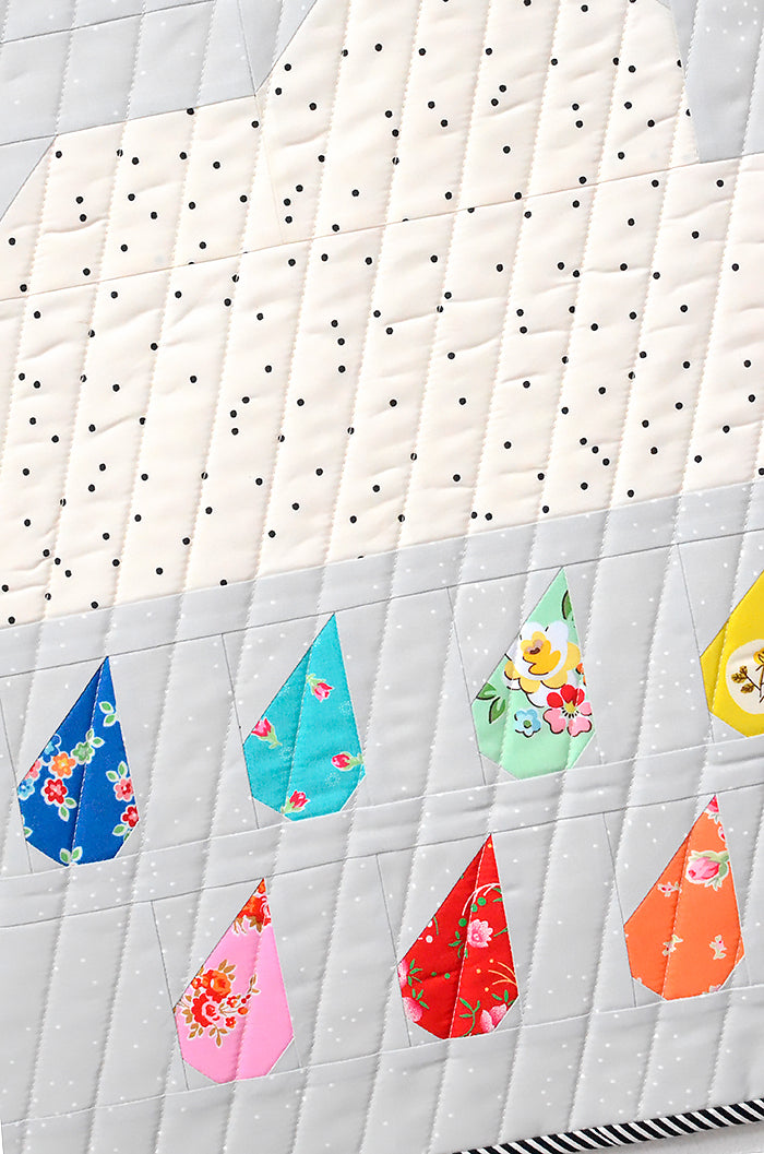 Pattern, Rainy Days MINI Quilt by Ellis & Higgs (digital download)