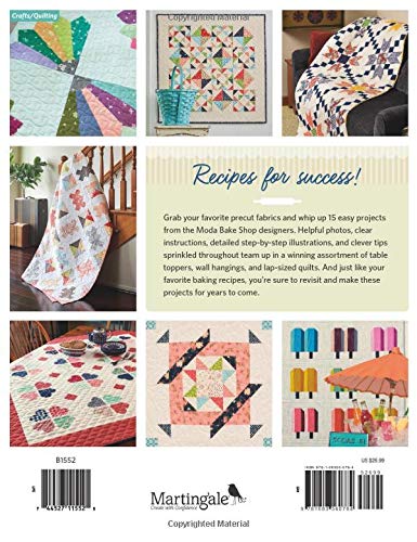 PATTERN BOOK, Moda Bake Shop by Lisa Calle from Martingale