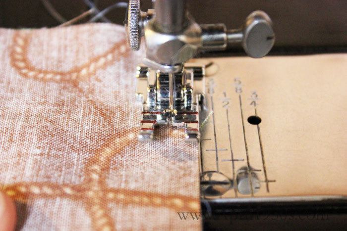 Quarter Inch (1/4") Foot, SLANT Open-Toe