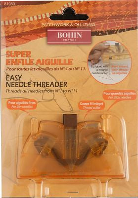 Bohin Needle Threader and Cutter (2pk) : Sewing Parts Online