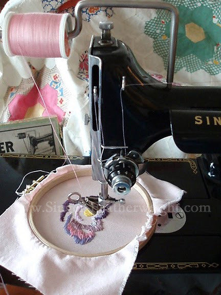 Singer Arrasane Embroidery & Darning Foot