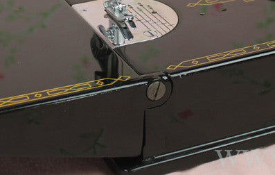 Screw, Singer Featherweight Bed Extension Screws & Washers Set of 2 - (Vintage Original)