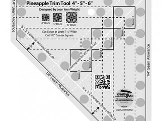 Load image into Gallery viewer, creative grids pineapple mini ruler