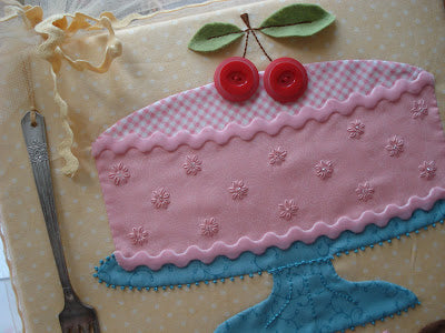 PATTERN, Eat Cake Quilt Block by Lori Holt