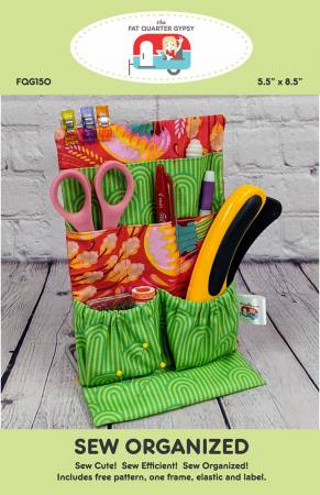 PATTERN & METAL STAND Set, Sew Organized from Fat Quarter Gypsy