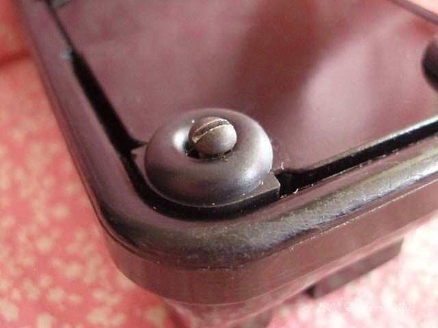 Finished foot controller feet applied