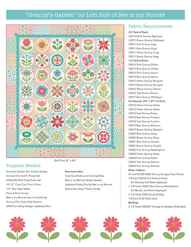 grannys garden sew along