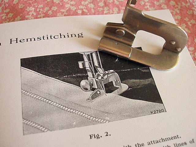 Singer Hemstitcher or Veining Attachment