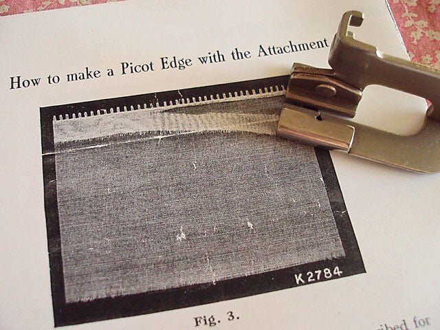 Singer Hemstitcher or Veining Attachment