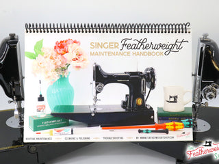 Load image into Gallery viewer, Front cover of Singer Featherweight Handbook Guide