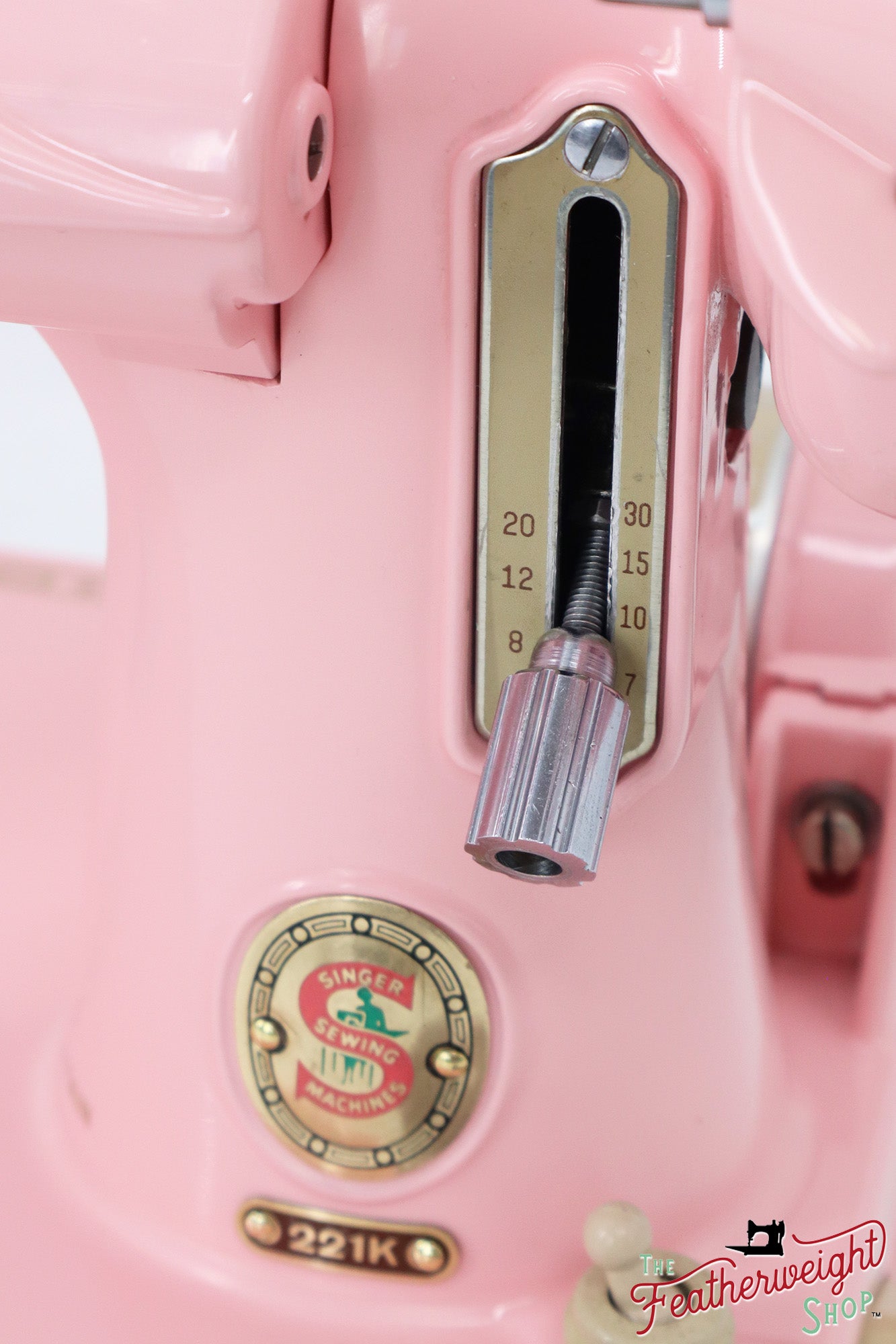 Singer Featherweight 221K5 Sewing Machine ES880*** - Fully Restored in Rosy Posy Pink
