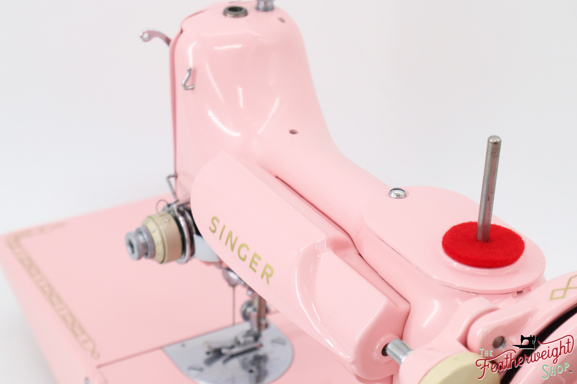 Singer Featherweight 221K5 Sewing Machine ES880*** - Fully Restored in Rosy Posy Pink