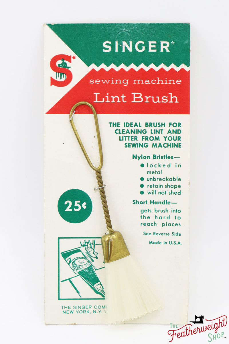 Sewing Machine Cleaning Large Lint Brush