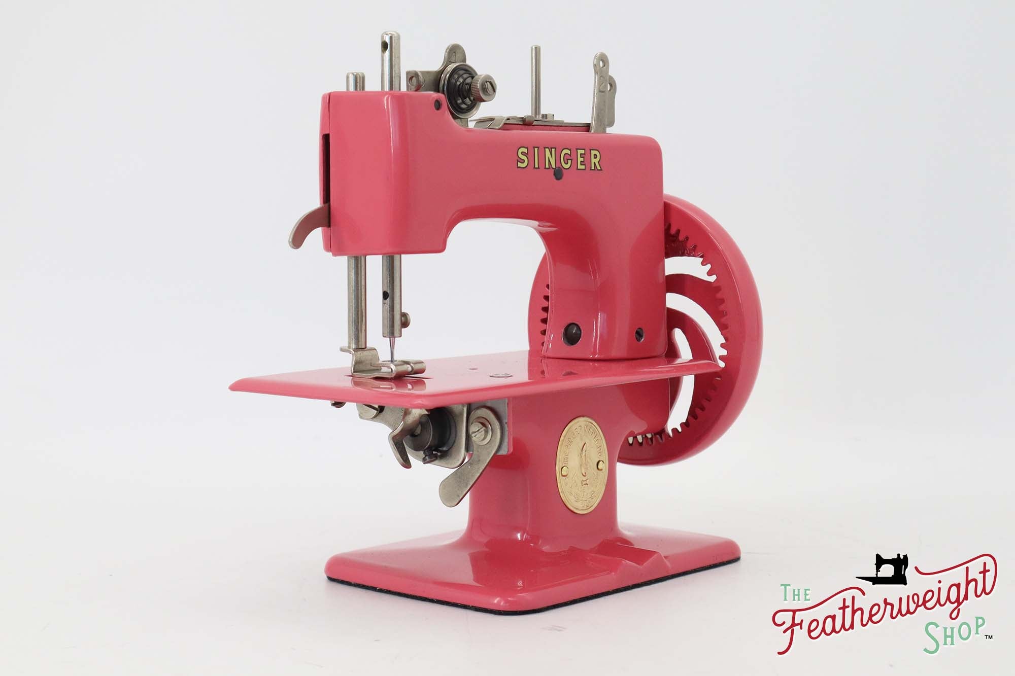 Singer Sewhandy Model 20 - Fully Restored in Happy Pink Grapefruit