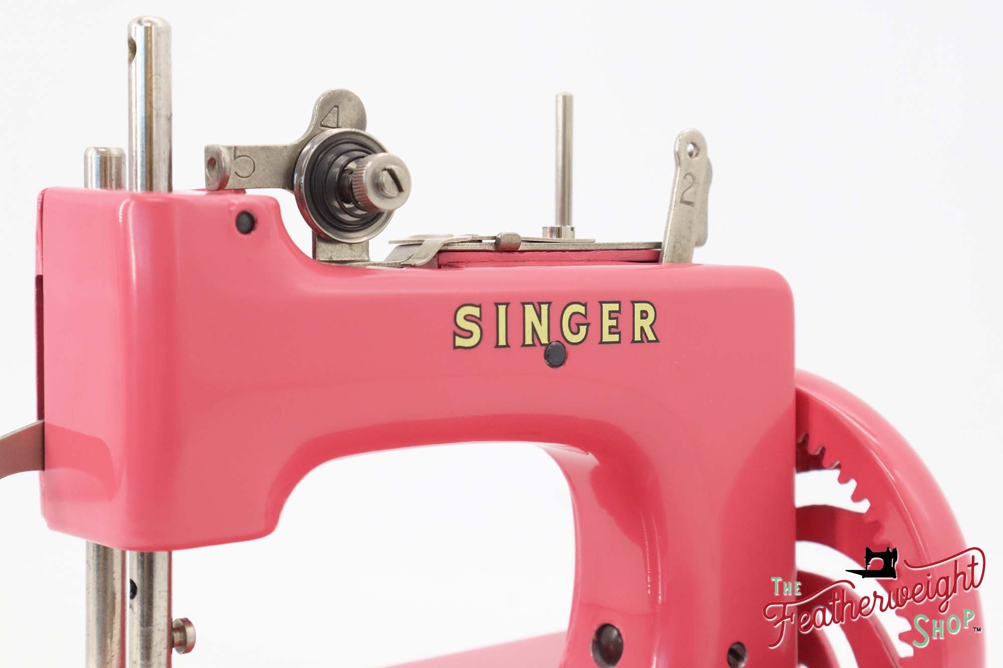 Singer Sewhandy Model 20 - Fully Restored in Happy Pink Grapefruit