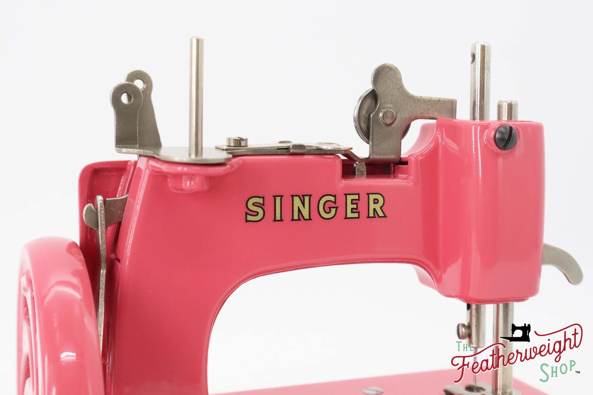 Singer Sewhandy Model 20 - Fully Restored in Happy Pink Grapefruit